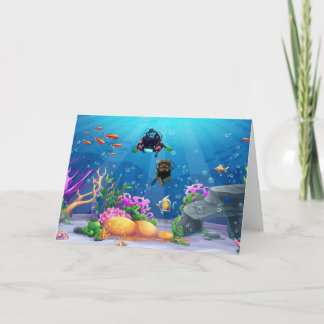 Action Cats! Card Karte