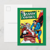 Action-Comic #105 Postkarte (Vorne/Hinten)