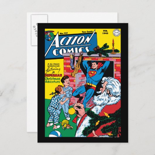 Action-Comic #117 Postkarte (Vorne/Hinten)
