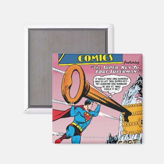 Action-Comic #241 Magnet (Vorderseite/Rückseite)