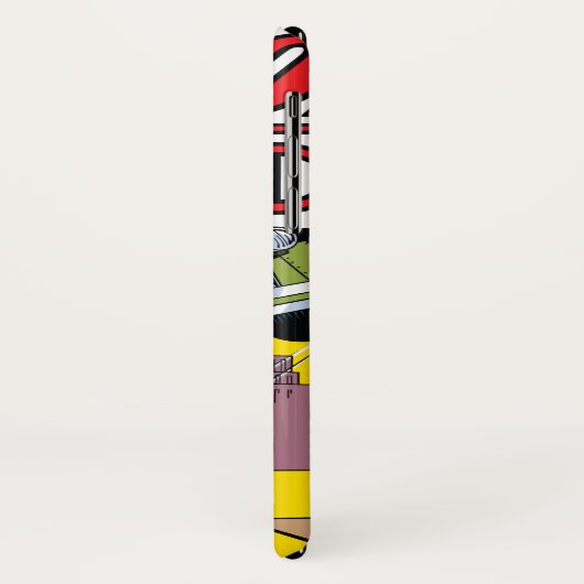 Action-Comic #33 Case-Mate iPhone Hülle (Hinten/Links)