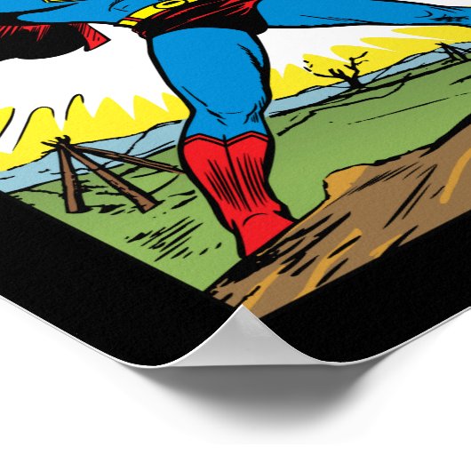 Action-Comic #35 Poster (Ecke)