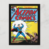 Action-Comic #35 Postkarte (Vorderseite)