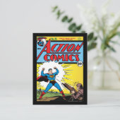 Action-Comic #35 Postkarte (Stehend Vorderseite)