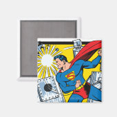 Action-Comic #36 Magnet (Vorderseite/Rückseite)
