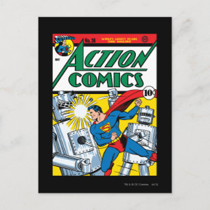 Action-Comic #36 Postkarte