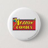 Action Comic - Superman Button (Vorderseite)