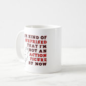 Action-Figur Überraschung Lustiger Becher Kaffeetasse (Vorderseite Links)