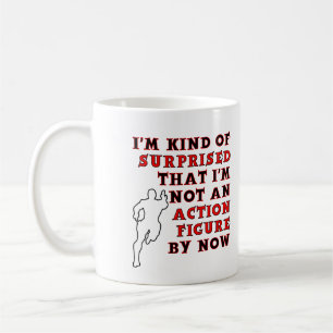 Action-Figur Überraschung Lustiger Becher Kaffeetasse