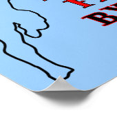 Action Figure Überraschung Funny Poster (Ecke)