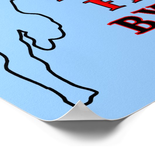 Action Figure Überraschung Funny Poster (Ecke)