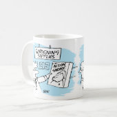 Action Gnome im Gartencenter Kaffeetasse (Vorderseite Links)