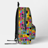 Action Handshake-Muster Bedruckter Rucksack (Links)