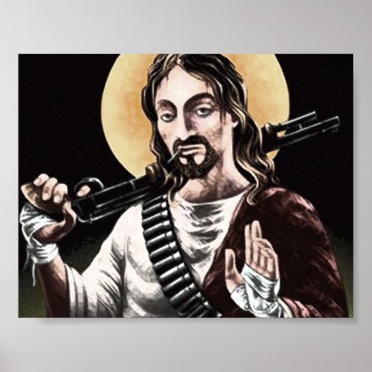 Action Jesus Poster (Vorne)
