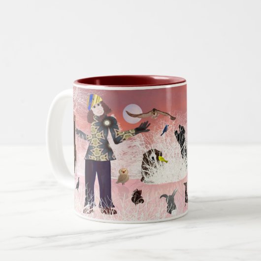 Action Lee Marie's Creative Design Zwei-Tone-Coffe Zweifarbige Tasse (Vorderseite Links)