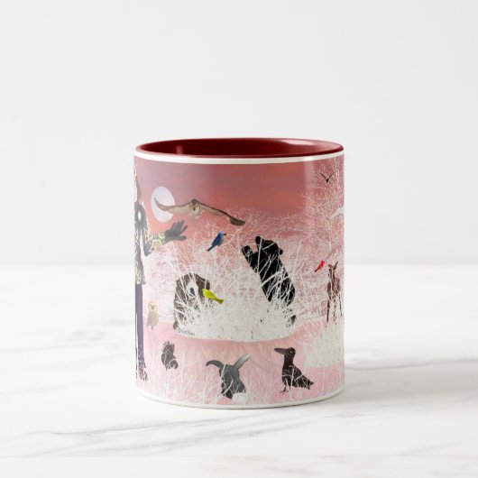 Action Lee Marie's Creative Design Zwei-Tone-Coffe Zweifarbige Tasse (Mittel)