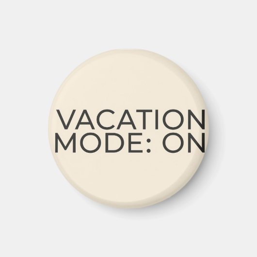 Action Mode On – Motivational Fridge Magnet (Vorne)