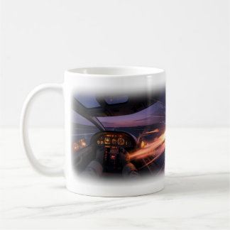 Action Mug Sunset Jet Chase Kaffeetasse