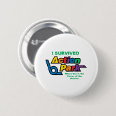 Action Park Survivor Button (Vorne & Hinten)