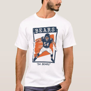 Action-Pose eines American-Football-Linebackers T-Shirt