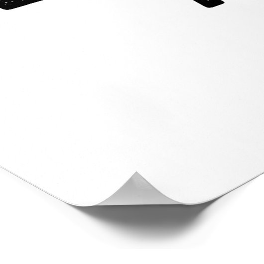 Action pur Funny Bread Pub Poster (Ecke)