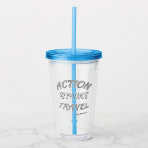 Action Sport Reise Acryltrinkbecher