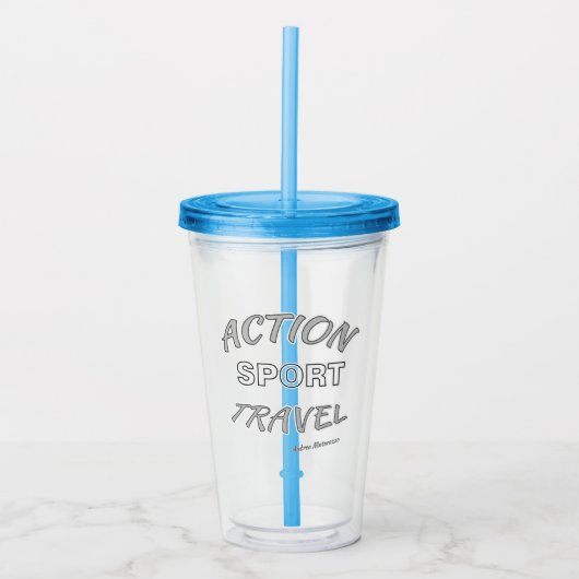 Action Sport Travel Acryltrinkbecher (Vorderseite)