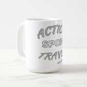 Action Sport Travel Kaffeetasse (Vorderseite Links)