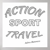 Action Sport Travel Poster (Vorne)