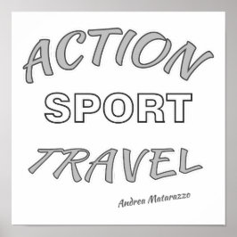 Action Sport Travel Poster