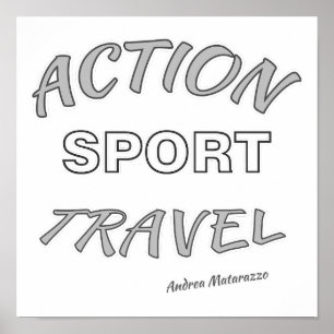 Action Sport Travel Poster