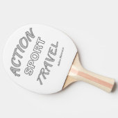 Action Sport Travel Tischtennis Schläger (Seitenansicht)