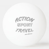 Action Sport Travel Tischtennisball (Rückseite)