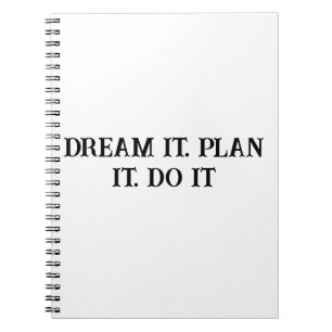 Action Taker - Inspiration Notebook für Männer Notizblock