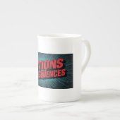 Actions Have Consequences Beer Stein Porzellantasse (Vorderseite Rechts)