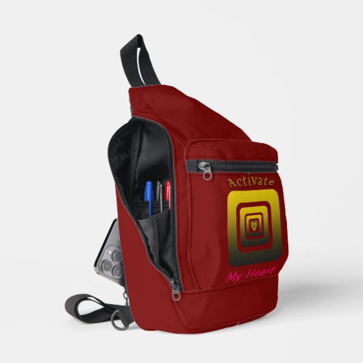 Activate My Heart Crossbody Bag (Offen)