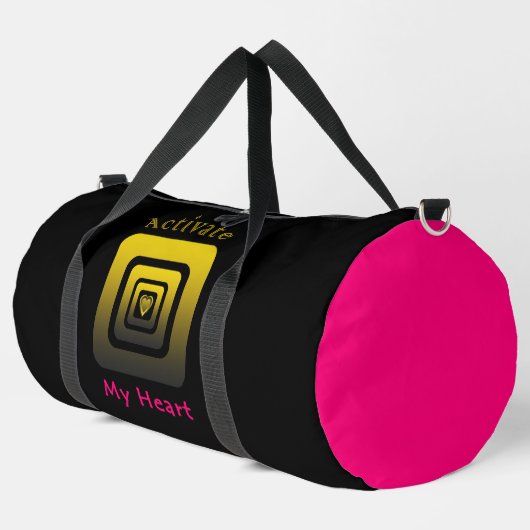 Activate My Heart Duffle Bag (Linke Ecke)
