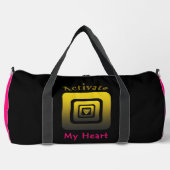 Activate My Heart Duffle Bag (Vorderseite)