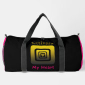 Activate My Heart Duffle Bag (Rückseite)