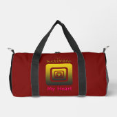 Activate My Heart Duffle Bag (Vorderseite)