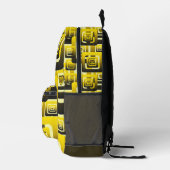 Activate My Heart Pattern Bedruckter Rucksack (Rechts)