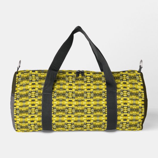 Activate My Heart Pattern Duffle Bag (Rückseite)