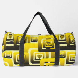 Activate My Heart Pattern Duffle Bag