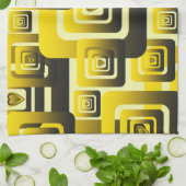 Activate My Heart Pattern Geschirrtuch (Gefaltet)