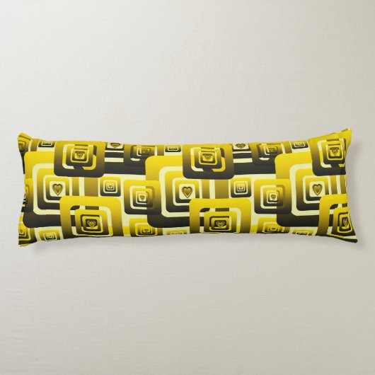 Activate My Heart Pattern Seitenschläferkissen (Rückseite)