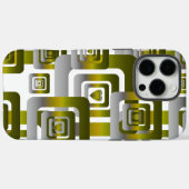 Activate My Heart Pattern Silver Case-Mate iPhone Hülle (Rückseite (Horizontal))