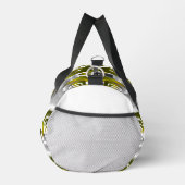 Activate My Heart Pattern Silver Duffle Bag (Rechts)