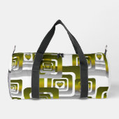 Activate My Heart Pattern Silver Duffle Bag (Rückseite)