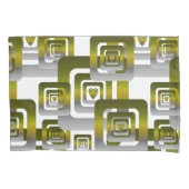 Activate My Heart Pattern Silver Kissenbezug (Vorderseite)