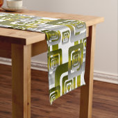 Activate My Heart Pattern Silver Kurzer Tischläufer (Beispiel)